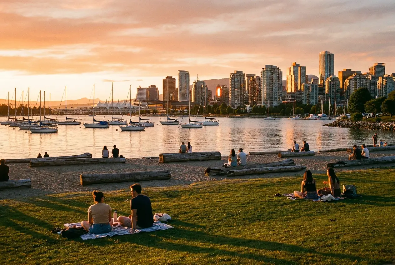 Jericho Beach in Kitsilano, Vancouver