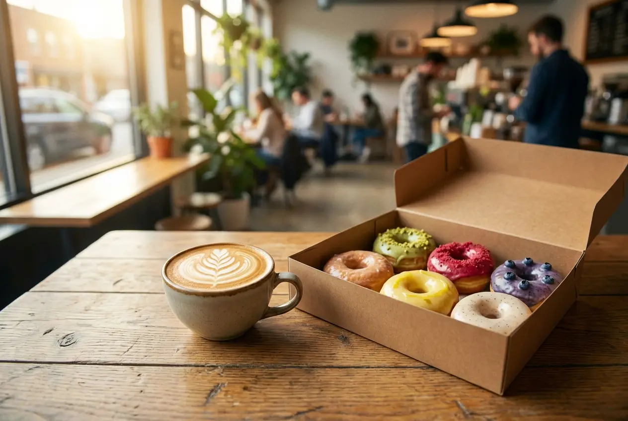 49th Parallel & Lucky's Doughnuts
